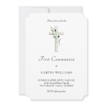 Rama oliva Santa Cruz Católica Primera Comunión