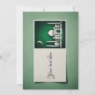 Invitación Ramadan Eid Mubarak