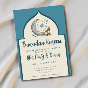 Invitación Ramadan Iftar Dinner Fiesta