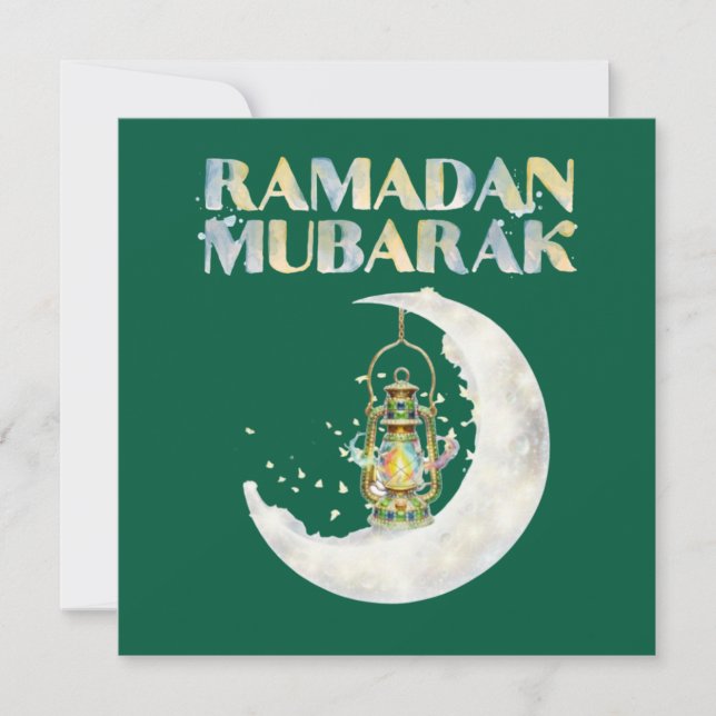Invitación Ramadan Mubarak (Anverso)