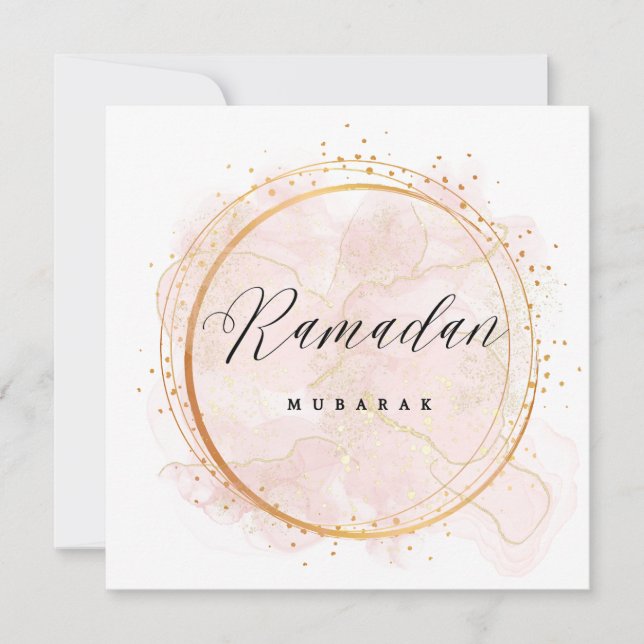 INVITACIÓN RAMADAN MUBARAK (Anverso)