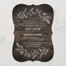 Ramas curvas | Boda formal de madera