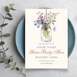 Invitación Ramo de flores