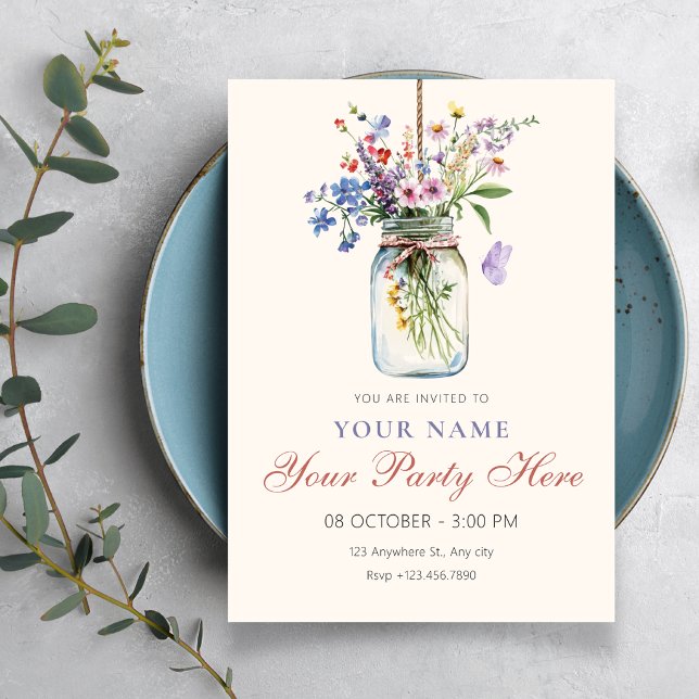 Invitación Ramo de flores (Subido por el creador)