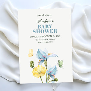 Invitación Ramo de flores minimalista
