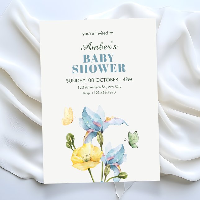 Invitación Ramo de flores minimalista (Subido por el creador)