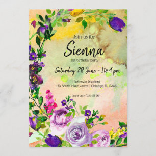 Invitación Ramo de flores para todas las ocasiones
