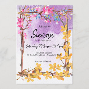 Invitación Ramo de flores para todas las ocasiones