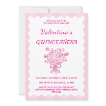 Ramo Floral Elegante de Quinceañera | Rosa y Blanc