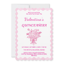 Ramo Floral Elegante de Quinceañera | Rosa y Blanc