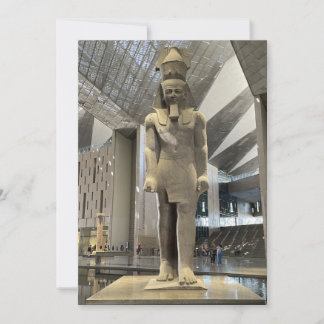 Invitación Ramsés II Rey de Egipto faraón antiguo 