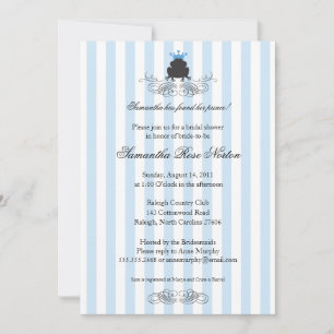 Invitación Rana Prince Ducha De Novias Temática