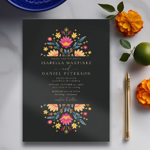 Invitación Rancho Mexicano Moderno Elegante Boda De Marco Flo