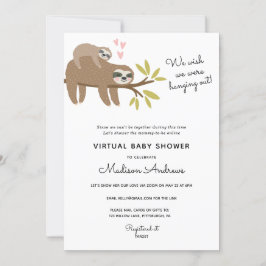 Invitación Ranura virtual de Baby Shower