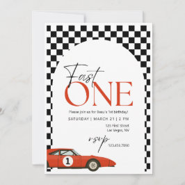 Invitación rápida de fiesta de un cumpleaños