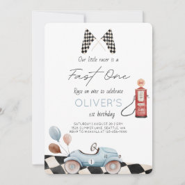 Invitación rápida de un primer cumpleaños