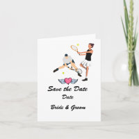 Raqueta y pelota de tenis Novia y Novio Boda