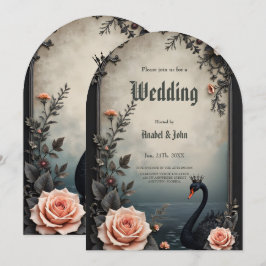 Invitación Rare as a black swan, timeless as true love. 