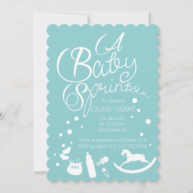 Invitación Rasplante de alegría (Anverso)