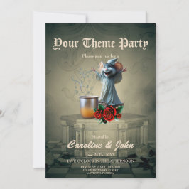 Invitación Ratón en un peñón: La noche de locos tunes.