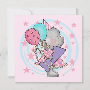 Invitación Ratón Primer cumpleaños camisetas y regalos