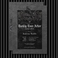 Raven negro gótico y ducha de novias negras para R