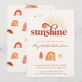 Invitación Rayo de Sol | Fiesta de Bebé Boho