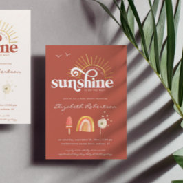 Invitación Rayo de Sol | Fiesta de Bebé Boho