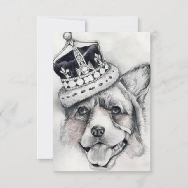 Invitación real del Corgi (Anverso)