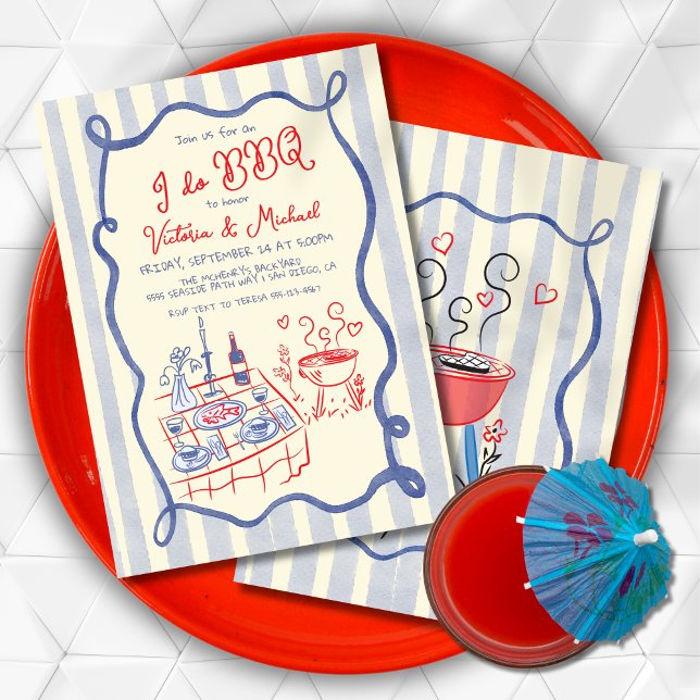 Invitación Realizo un ensayo de compromiso de barbacoa de cen (Subido por el creador)