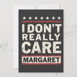 Invitación Realmente no me importa Margaret J.D. Vance VP Hum