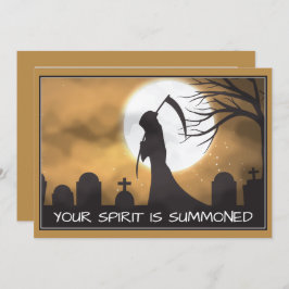 Invitación Reaper Halloween