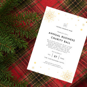 Invitación Recaudación de fondos mínima de Fiestas de Navidad