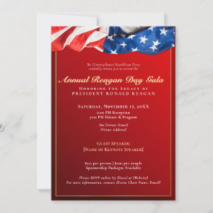 Invitación Recaudación de fondos republicanos por la Gala del