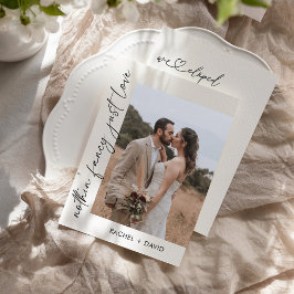 Invitación Recepción de Boda con Fotos de Fiesta de Boda Secr