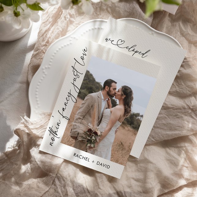 Invitación Recepción de Boda con Fotos de Fiesta de Boda Secr (Subido por el creador)