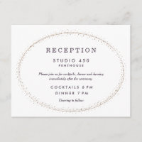 Recepción de boda *Etiqueta privada*