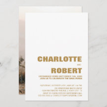 Recepción de Boda Moderna con Foto Personalizada