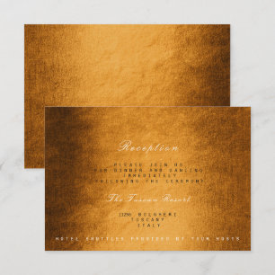 Invitación Recepción De Bodas De Vip En Otoño En Woodland Fal