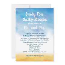 Recepción de Bodas Después de Talones Arenoso de A