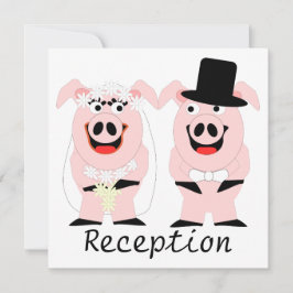 Invitación Recepción de cerdos por la noche