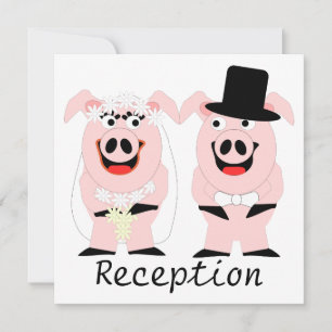 Invitación Recepción de cerdos por la noche
