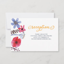 Invitación Recepción de Flora Pintada