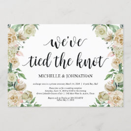 Invitación Recepción de fuga de primavera neutral invita