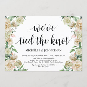 Invitación Recepción de fuga de primavera neutral invita