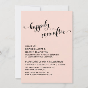 Invitación Recepción de guión de Corazones Felices para Siemp