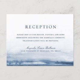 Invitación Recepción de la boda del lago Harbour