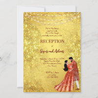 Recepción de la pareja de bailarines maroon purpur