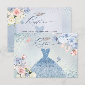 Invitación Recepción de Quinceanera de los Rosas PixDezines D