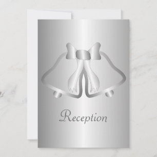 Invitación Recepción Nocturna de Campanas de Plata Boda